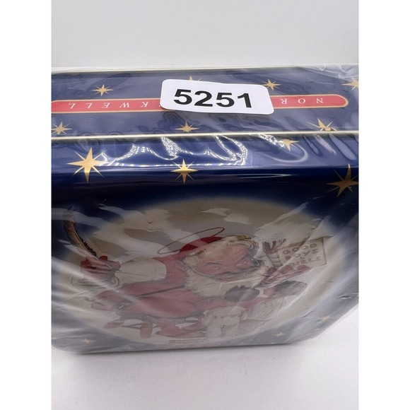 Vintage Circa 1947 Norman Rockwell Snickers Container Tin - Picture 10 of 10